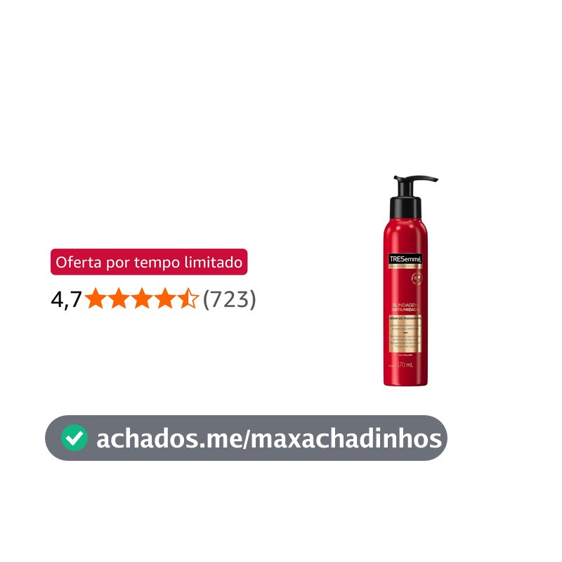 Tresemmé Sérum de Tratamento Blindagem Antiumidade 170ml