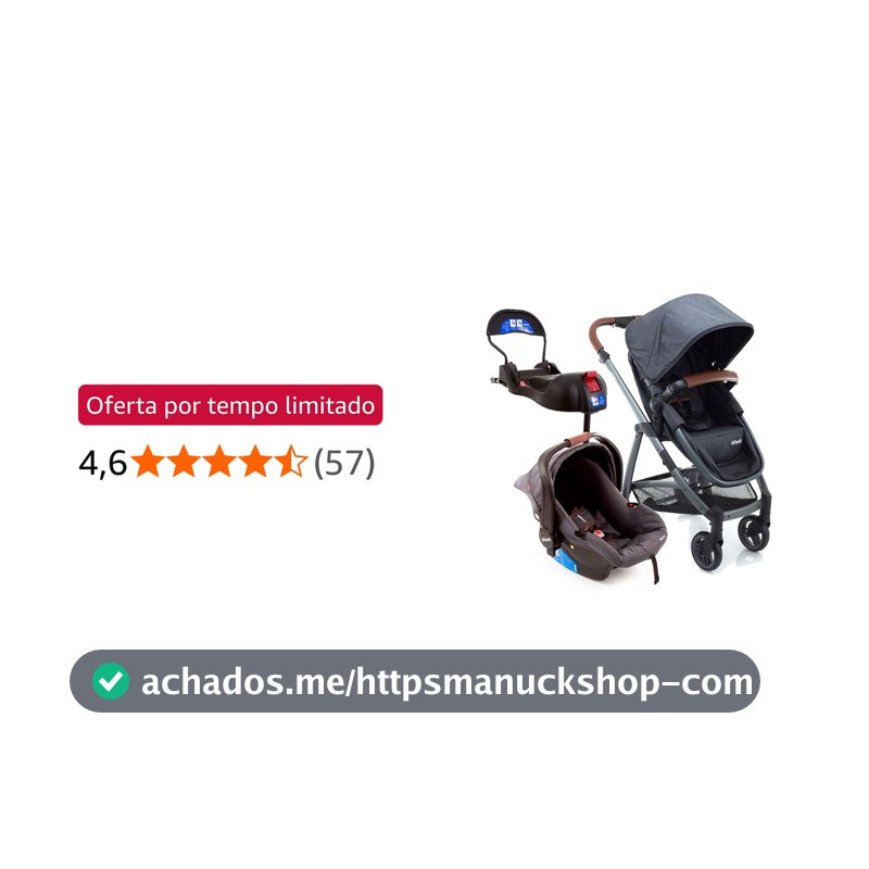 Travel System Infanti, Epic Lite Trio, 0 a 15kg, Grey Vintage