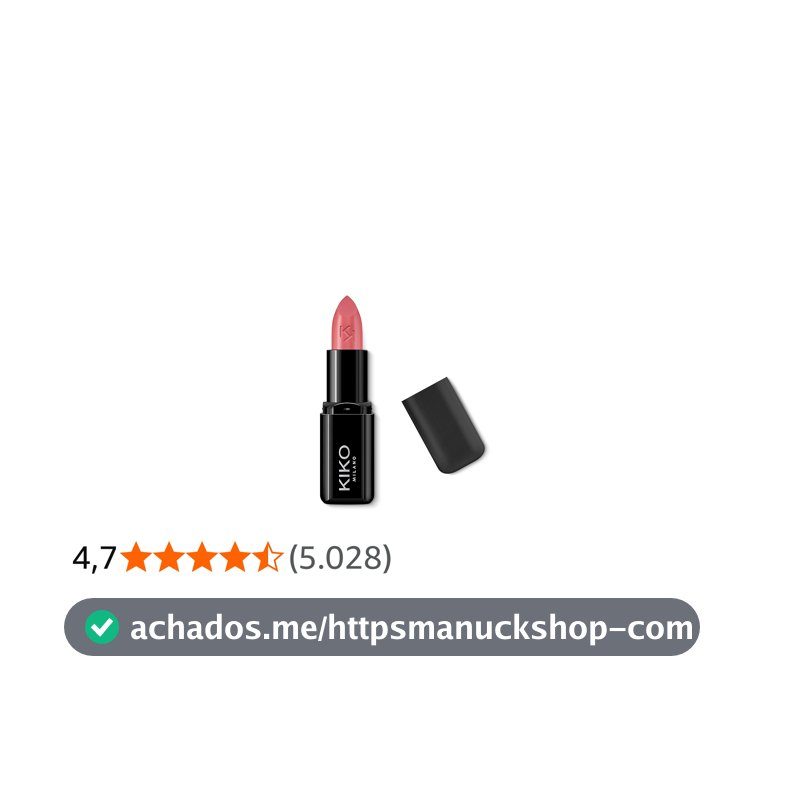 KIKO MILANO, Smart Fusion Lipstick, Batom, Cor 403 Soft Rose - PA.1