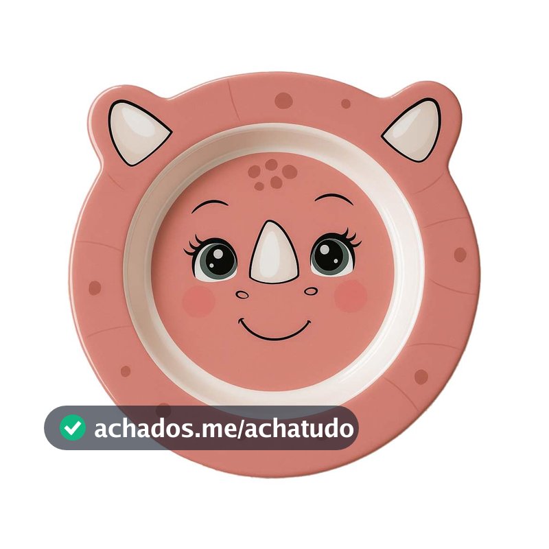 Prato para Refeição Infantil Car Mimo Style