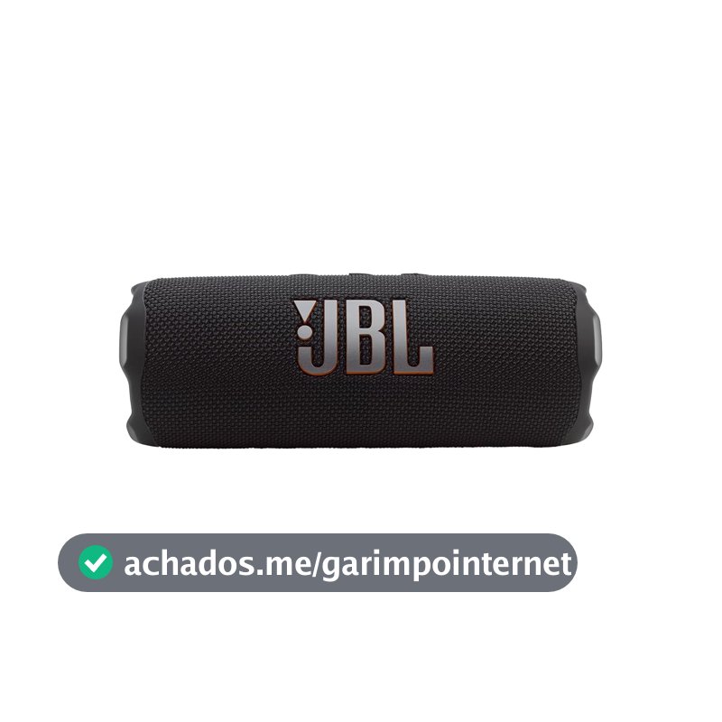 JBL Flip 7, Caixa de Som Bluetooth Portátil à Prova d'Água - Preto