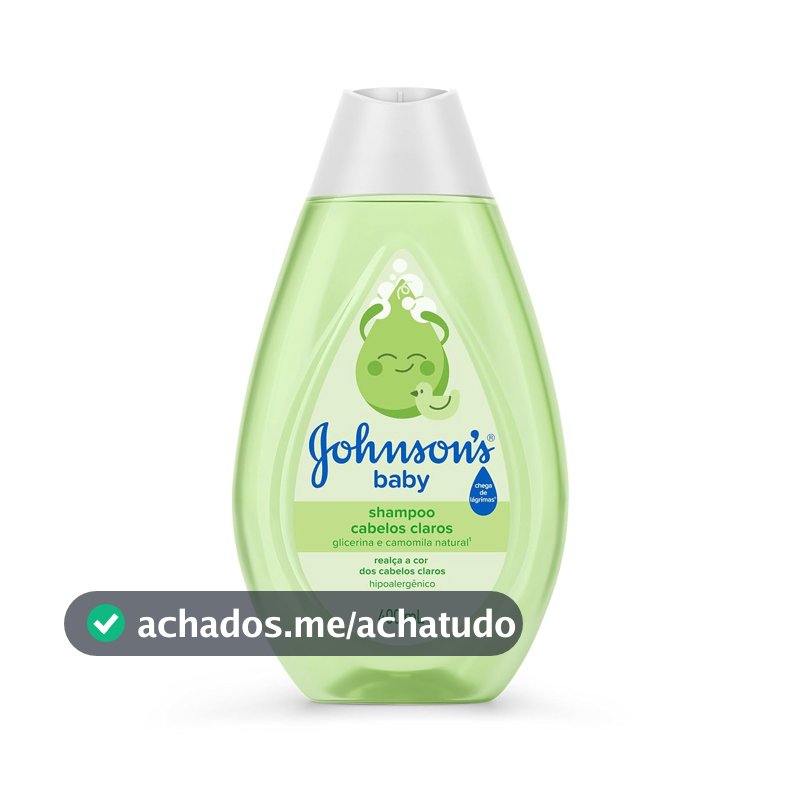 Shampoo Johnson's Baby Cabelos Claros, 400ml
