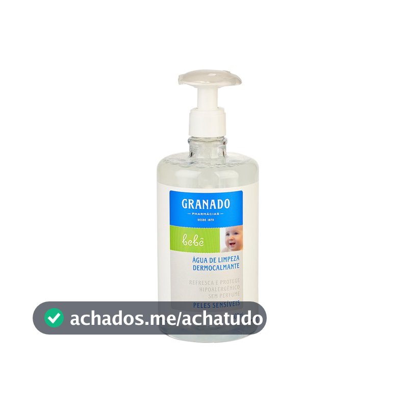 Granado Água De Limpeza Bebê, Peles Sensíveis, 500ml
