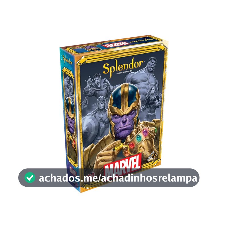 Galápagos Splendor Marvel, Jogo de Tabuleiro para Família, 2 a 4 Jogadores, 30 Minutos por Partida