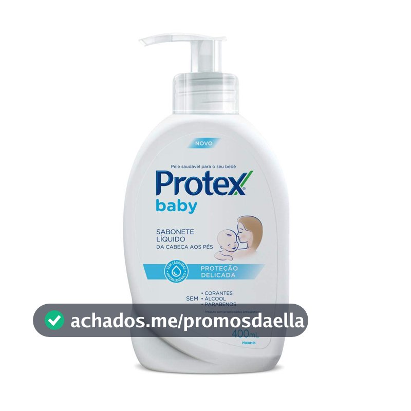 Protex Baby Delicate Care Sabonete Líquido Infantil, 400ml