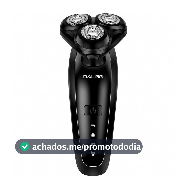 Barbeador Elétrico,Barbeador Elétrico Masculino Profissional com 3 Cabeças