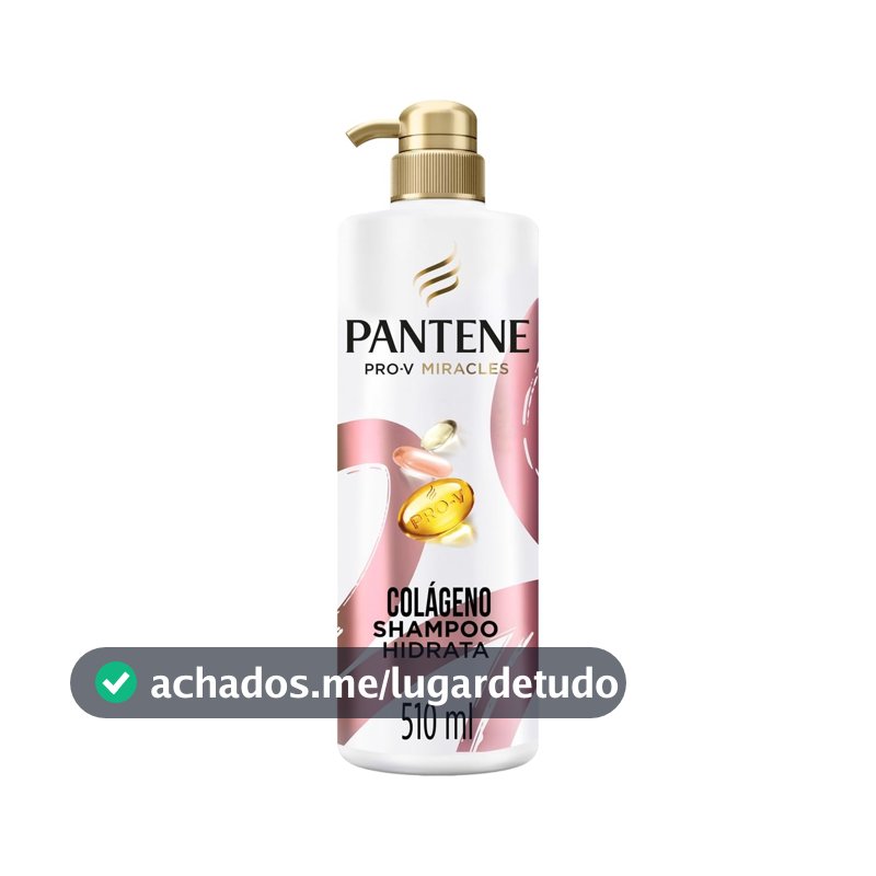 Pantene Pro-V Miracles Shampoo Colágeno Hidrata e Resgata 510 ml