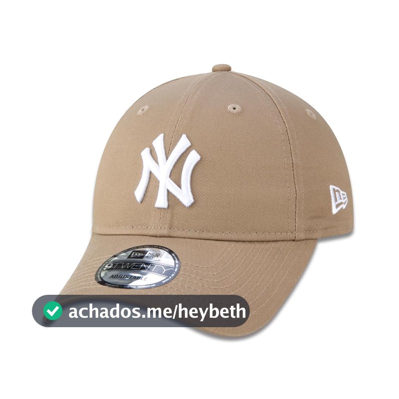 BONE 9TWENTY NEW YORK YANKEES MLB STRAPBACK PRETO New Era