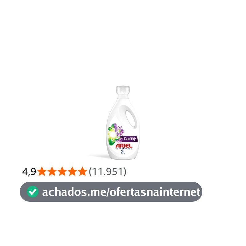 Ariel Sabão Líquido Toque de Downy Concentrado 2L
