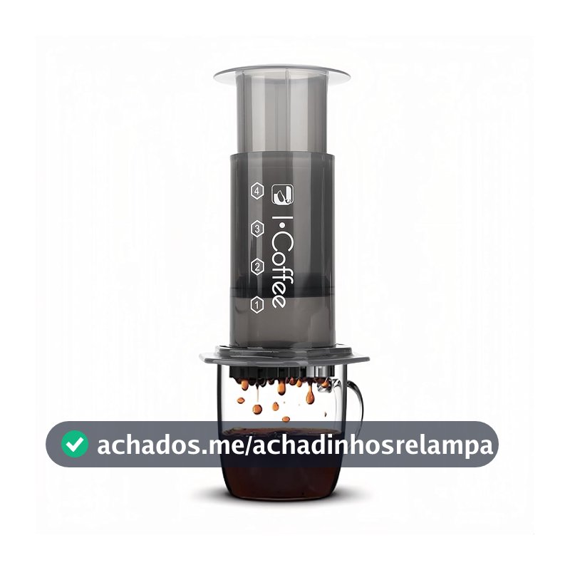 Cafeteira Portátil Tudo em Um com Prensa Francesa