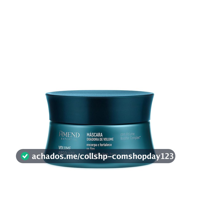 Máscara Capilar Amend Volume Absoluto, 300g