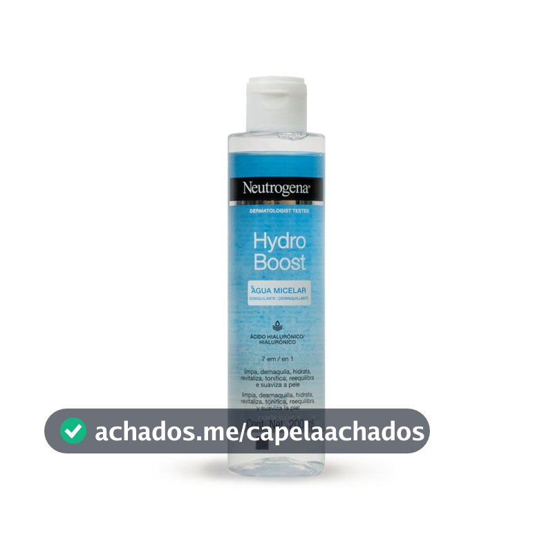 Água Micelar Demaquilante 7 em 1 Neutrogena Hydro Boost, 200ml