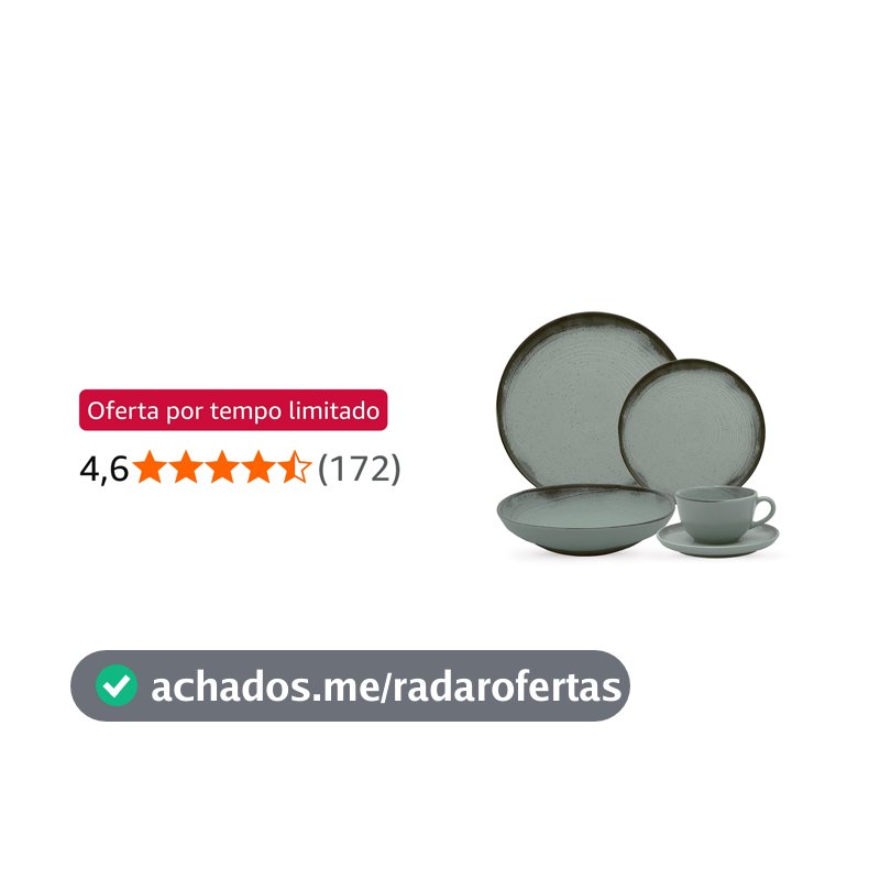 Oxford Aparelho De Jantar 30 Peças Flat Pacífico