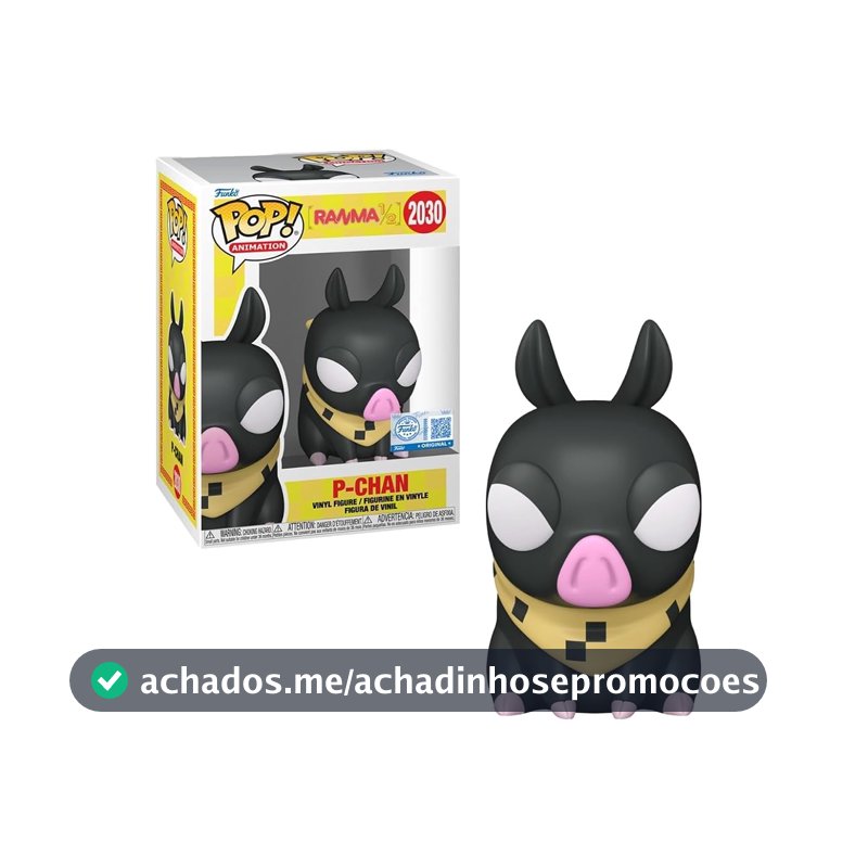Candide, Boneco, Funko POP! P-Chan, Ranma 1/2-9 cm