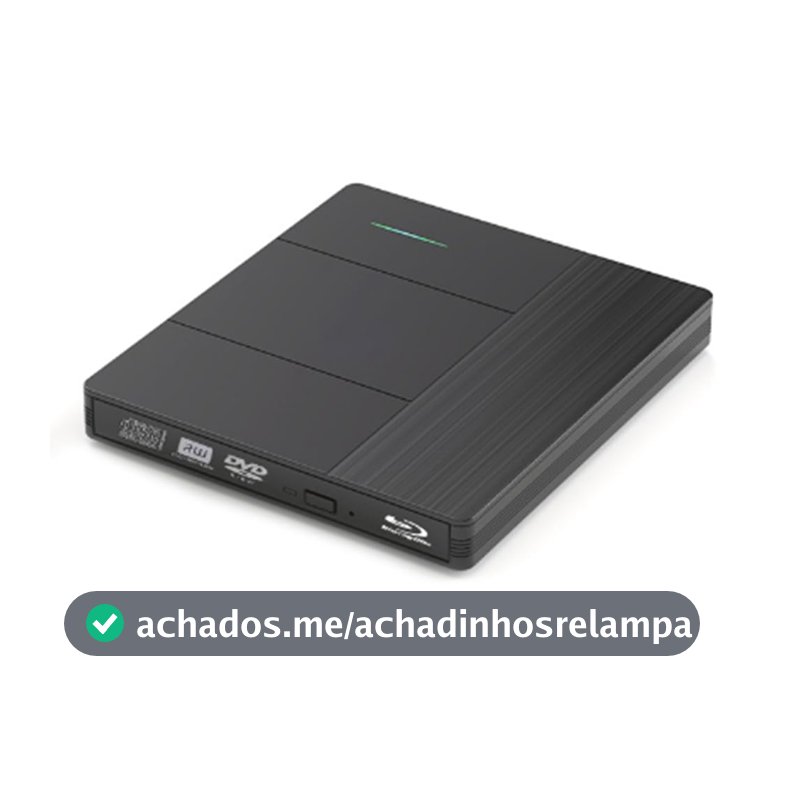 Xgsbvgdhw Unidade externa de Blu-ray USB 3.0 com BD/DVD/CD R/W e cartão SD