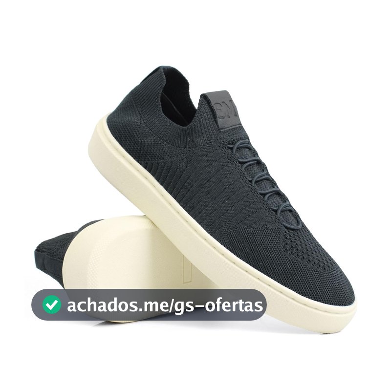 Tênis Knit Masculino Slip Casual Moderno Elegante e Confortável