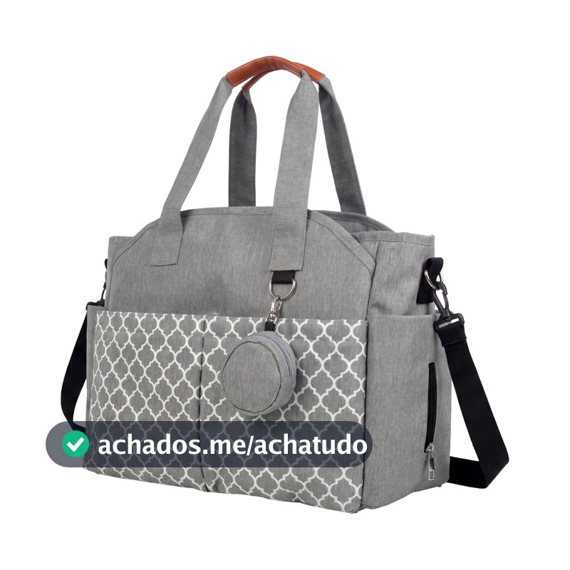 Bolsa Maternidade Grande Com Trocador Moby Maxi Baby