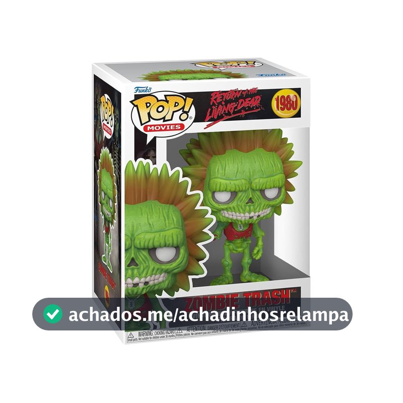 Funko Pop Movies: Return of the Living Dead - Zumbi Trash - Figura de vinil colecionável - Ideia de presente - Mercadoria oficial - Brinquedos para crianças e adultos - Figura modelo para