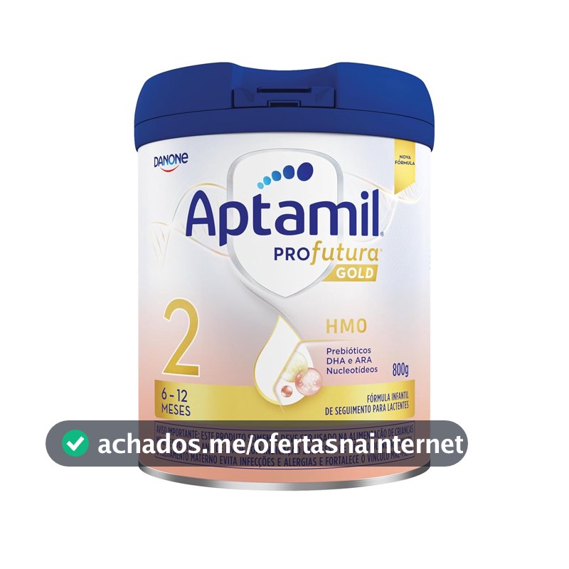 Fórmula Infantil: Aptamil Profutura Gold 2 800g - 6-12 meses