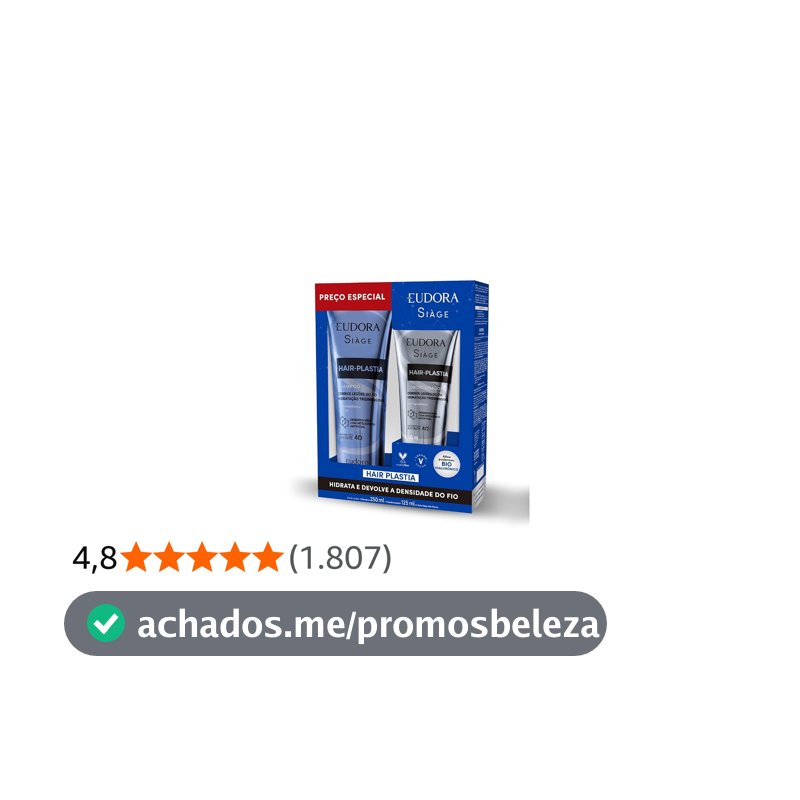 Eudora SIàge Promopack Hair-Plastia