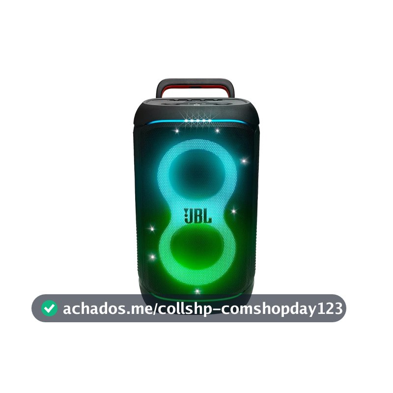 JBL PartyBox 520, Caixa de Som Bluetooth com Show de Luzes - Preto