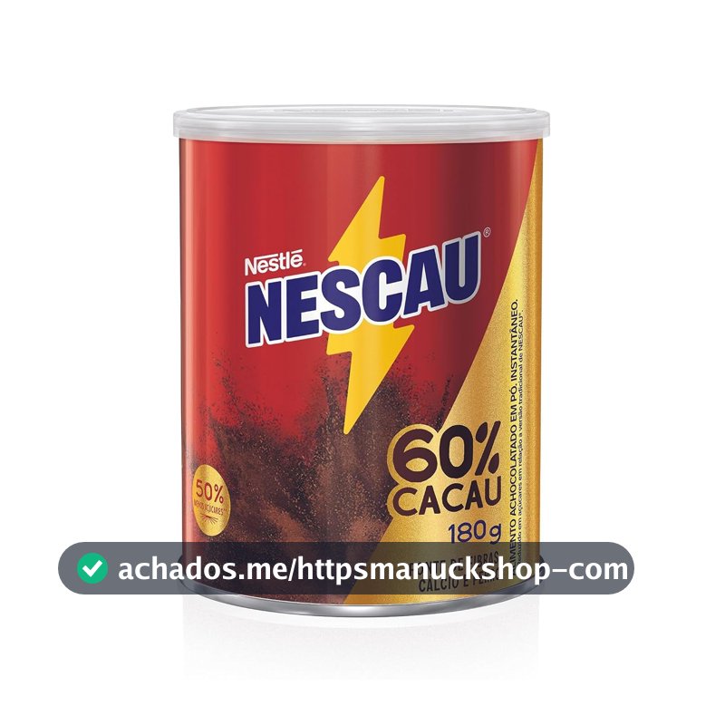 Achocolatado Em Pó NESCAU 60% 180g