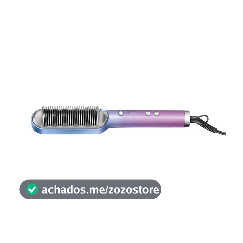 MONDIAL Escova Alisadora By Juliette, Azul/Rosa, Bivolt - EA-JU-03