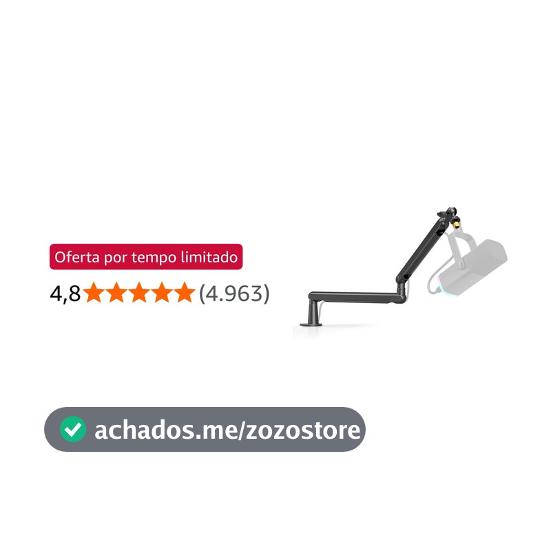 FIFINE BM88 Suporte braço de microfone para Podcast Streaming Gaming Studio