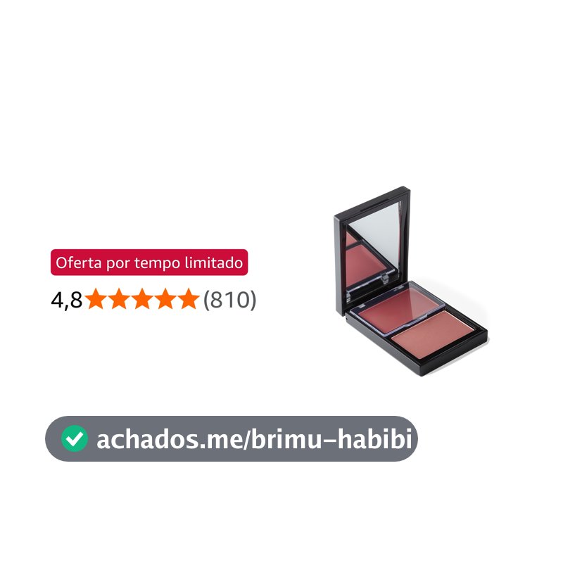 Océane-Blush Cremoso e em Pó Nude – Duo Blush Rosy Paint Océane Edition 10,2g