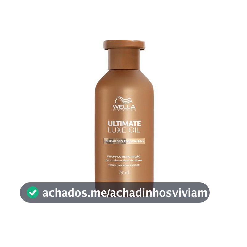 Shampoo Wella Professionals Ultimate Luxe Oil 250ml