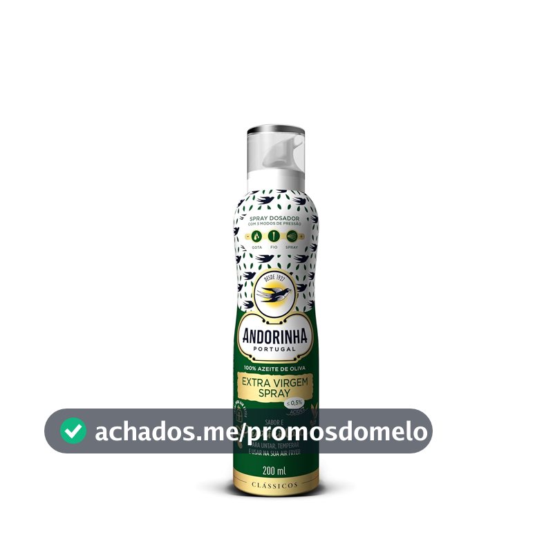 Azeite Andorinha Spray Extra Virgem 200ml