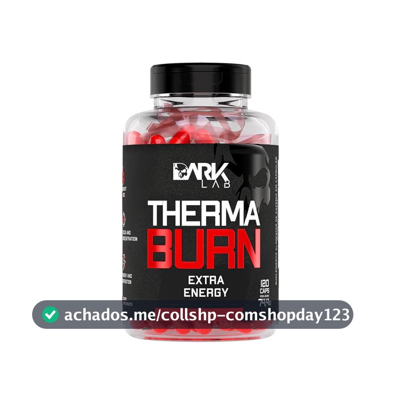 Termogênico Therma Burn, Dark Lab, 120 Cápsulas