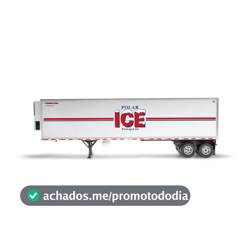 Level 4 Model Kit Fruehauf 40' Refrigerated Trailer Polar ICE 1/32 Scale Model by Revell