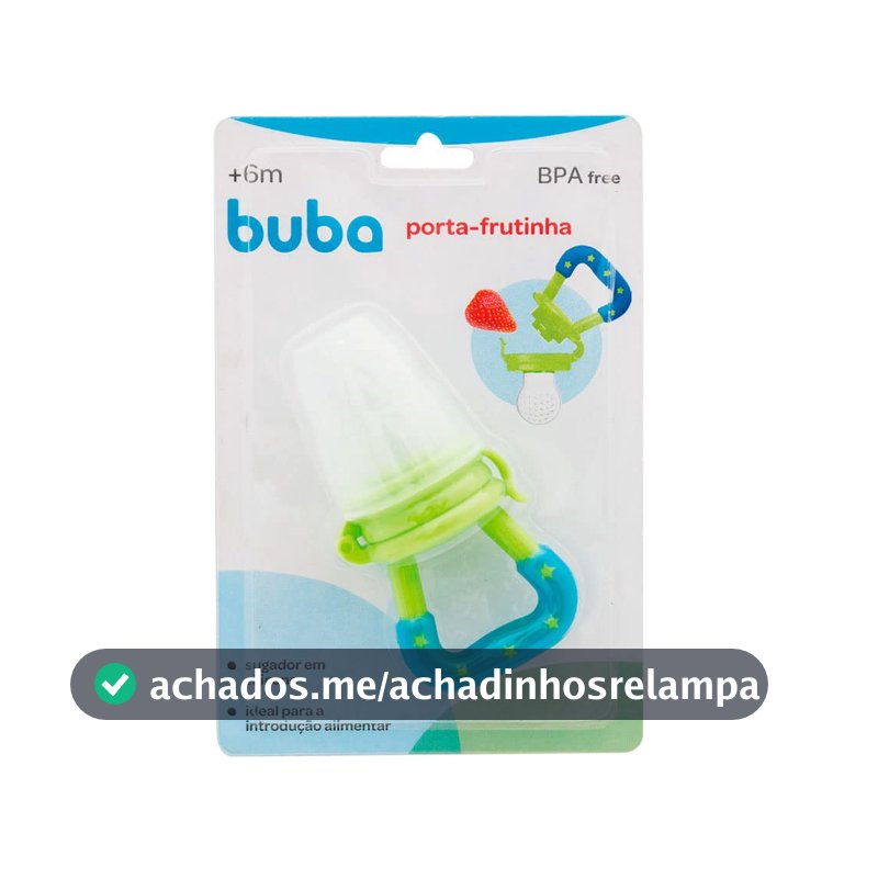 Buba Porta Frutinha Buba Azul