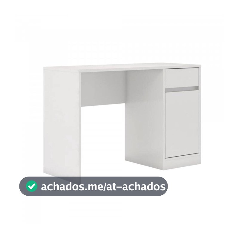 Escrivaninha 1 Gaveta 1 Porta Demóbile Office Morada