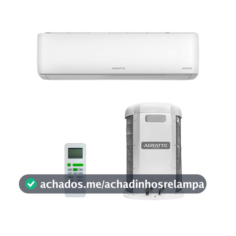 Ar Condicionado Split Agratto Liv Top Inverter 30.000 Btus Frio 220v R-32