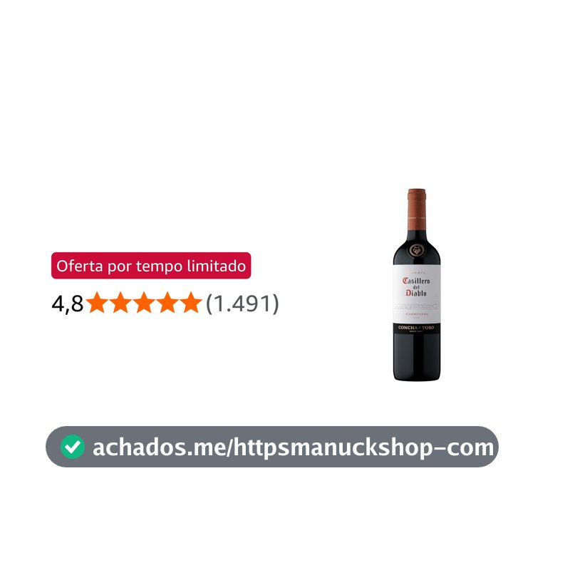 Concha y Toro Casillero Del Diablo Carmenere 750ml