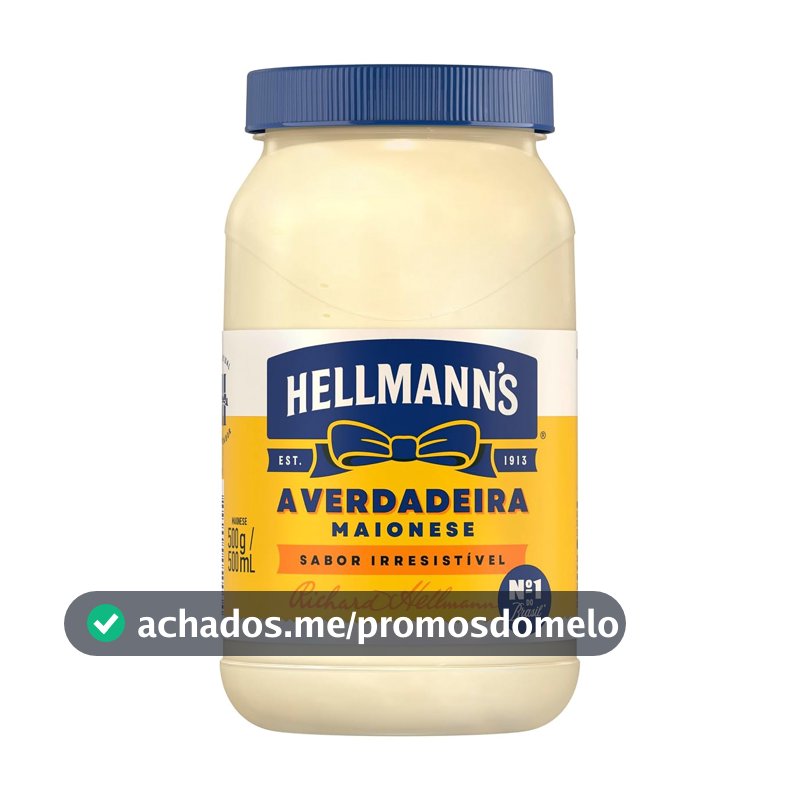 Maionese Tradicional Hellmann's, 500g