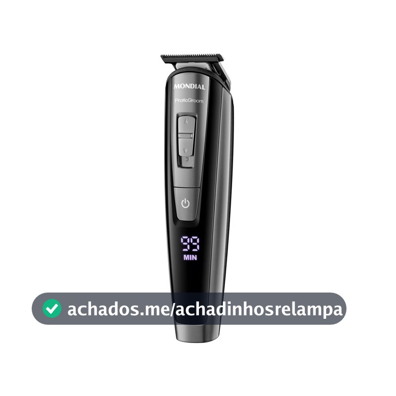 MONDIAL Aparador de Pelos PraticGroom, Preto, Bivolt - BG-09