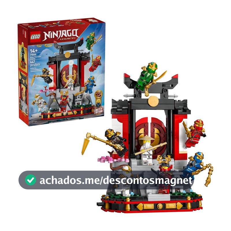 LEGO NINJAGO Aniversário de 15 Anos da Exibição de Ninjas 71866