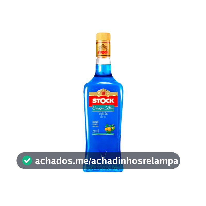 Licor Curaçau Blue Stock 720 Ml