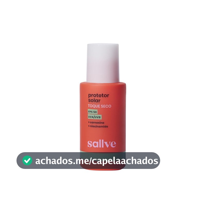Sallve Protetor Solar Toque Seco Fps50 40G