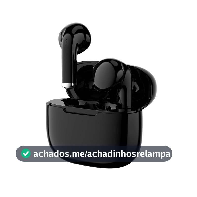 Fone de Ouvido Bluetooth 5.3, Graves Potentes, Drivers de 13mm, 14H de Reprodução, Resistência à Água, Fone sem fio tws, Preto