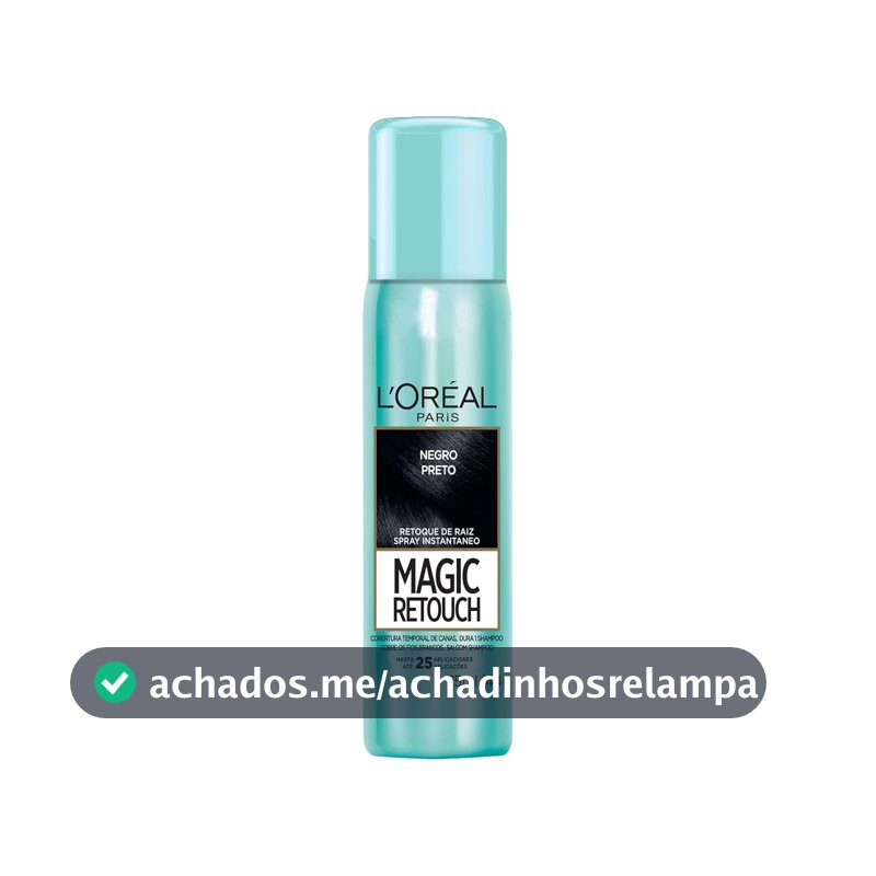 Spray Retoque de Raiz L'Oréal Paris Magic Retouch, Preto