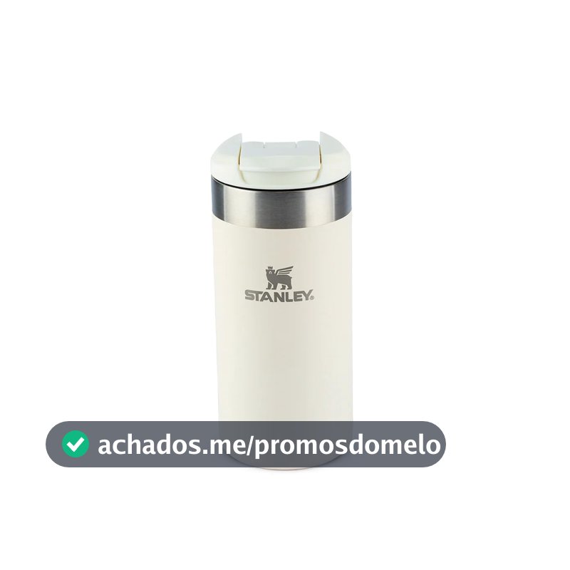 Stanley - Garrafa Térmica AeroLight Transit, garrafa isolada em vácuo para café, chá e bebidas, em aço inoxidável leve, 354ml, Cream