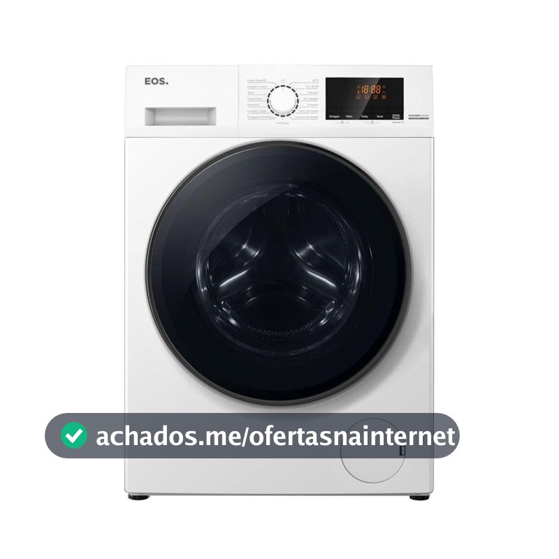 Lava e Seca EOS 10,1kg Power Wash Branco ELR2107LSB 220V