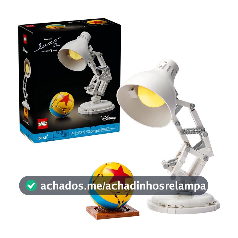 LEGO Ideas Disney Pixar Luxo Jr. 21357 (613 Peças)