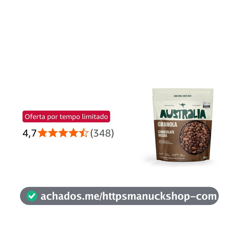 Hart's Natural Granola Australia Belgian Chocolate
