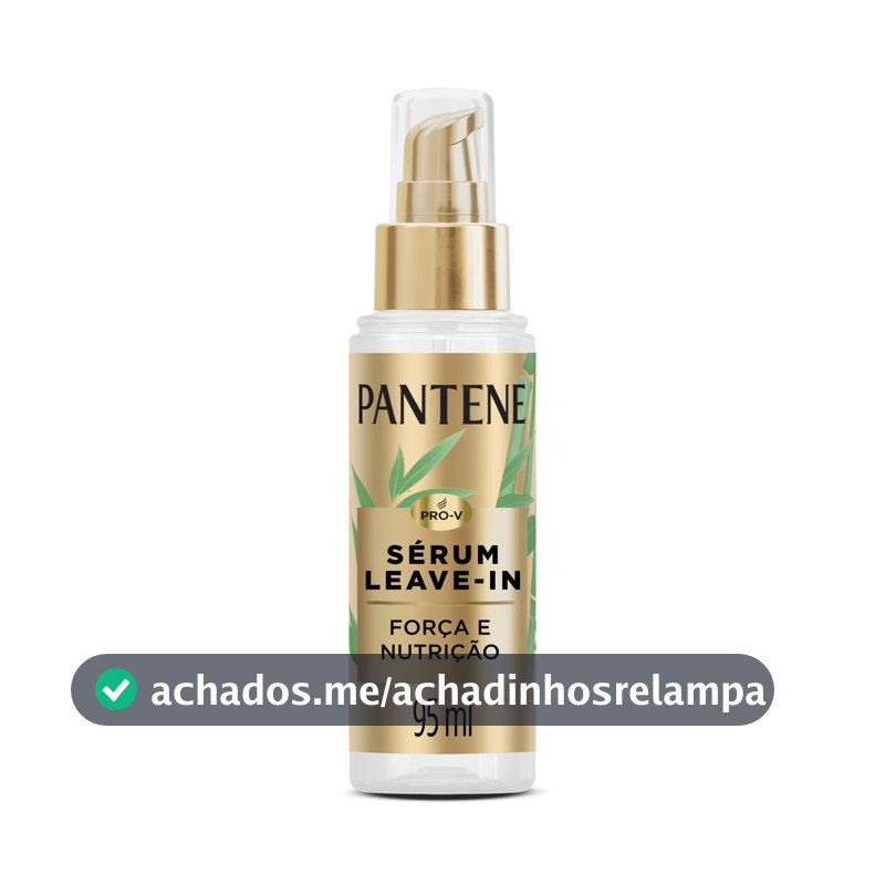 Pantene Sérum Leave-in Bambu Força Nutrição Controle de Frizz 95 ml