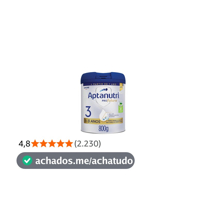 Danone, Fórmula Infantil Aptanutri Profutura 3, 800g